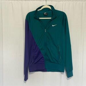 Nike Sportswear Swoosh Track Jacket Teal/Purple Men's Size Medium